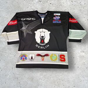 Berlin Eisbären Summer Cup 2002 London Hockey Jersey Men’s 52 Metzen Athletic